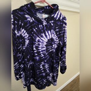 Lularoe Amber Hooded Sweatshirt, XL